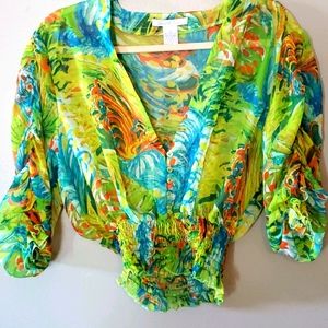 Clearnace-Charlotte Russe blouse size L